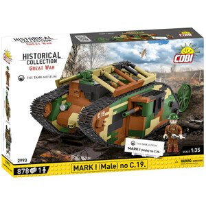 Cobi Great War Mark I no C.19., 1:35, 878k, 1f