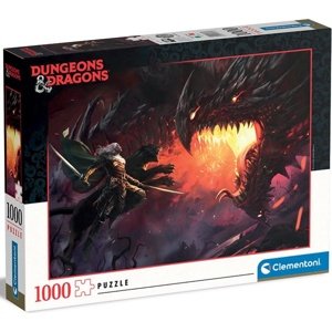 Clementoni - Puzzle 1000 Dungeons & Dragons