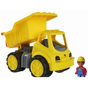 BIG Power Nákladní automobil stavební s figurkou 31 cm