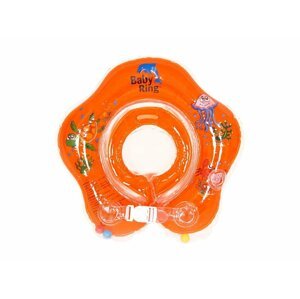 BABY RING Kruh ke koupání 0-24 m - oranžový