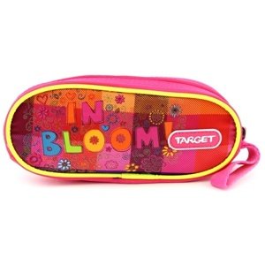 Školní penál Target, In Bloom!, jednoduchý, růžový