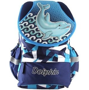 Školní batoh Target, Delfín, barva modrá