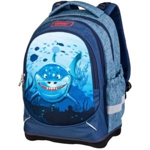 Školní batoh Target, Žralok, modrá