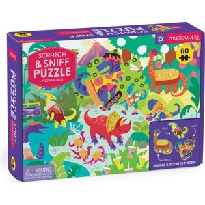 Mudpuppy Mudpuppy Puzzle Pizzasaurus 60 dílny s vůní