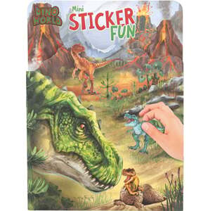 Mini Sticker Fun Dino World, Blok se samolepkami