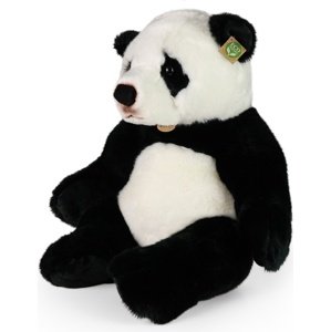 Plyšová panda sedící 46 cm ECO-FRIENDLY