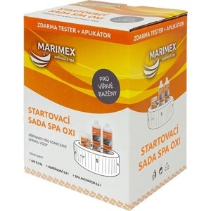 Marimex Spa sada Oxi (OXI 0,5kg, Odpěňovač 0,6l, Aktivátor 0,6l) | 11313127