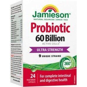 Jamieson Probiotic 60 miliard ULTRA STRENGTH 24 tablet