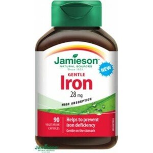 Jamieson Gentle Iron bisglycinát komplex 90 kapslí
