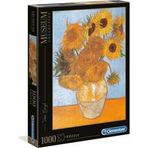 Puzzle 1000 dílků Muzeum - Van Gogh Slunečnice