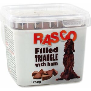 Pochoutka Rasco plněný trojúhelníček se šunkou 1cm 600g