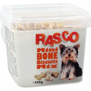 Sušenky Rasco mini kost mix 2cm 350g
