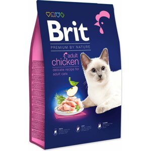 Krmivo Brit Premium by Nature Cat Adult Chicken 8kg