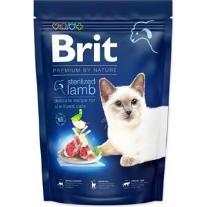 Krmivo Brit Premium by Nature Cat Sterilized Lamb 1,5kg