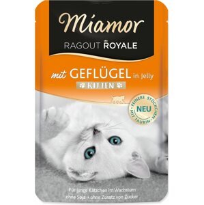 Kapsička Miamor Ragout Royale Kitten drůbež v želé 100g