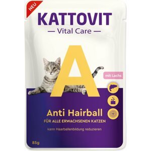 Kapsička Kattovit Vital Care Anti Hairball losos 85g