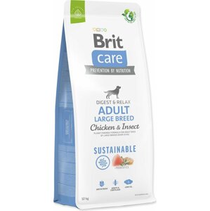 Krmivo Brit Care Dog Sustainable Adult Large Breed Chicken & Insoct 12kg