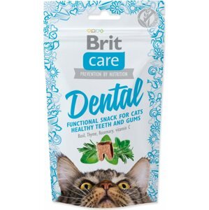 Pochoutka Brit Care Cat Snack Dental 50g