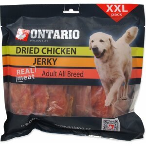 Pochoutka Ontario kuře, sušené plátky 500g