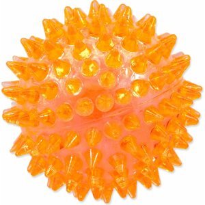 Hračka Dog Fantasy míč pískací oranžový 6cm