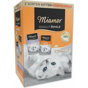 Kapsička Miamor Ragout Royale Kitten v želé Multi 2x6x100g