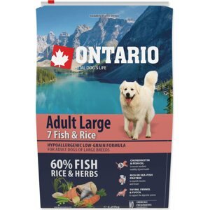 Krmivo Ontario Adult Large Fish & Rice 2,25kg