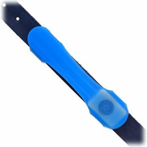 Návlek Dog Fantasy LED svítící modrý 15cm