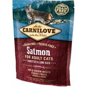 Krmivo Carnilove Adult Cats sensitive & Long Hair Salmon 0,4kg