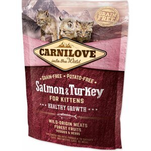 Krmivo Carnilove Kitten Healthy Growth Salmon & Turkey 0,4kg