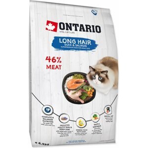 Krmivo Ontario Cat Longhair 6,5kg