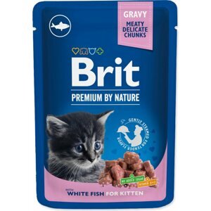 Kapsička Brit Premium Cat Kitten ryba 100g