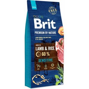 Krmivo Brit Premium by Nature sensitive Lamb 15kg