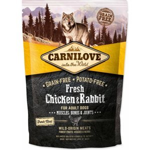 Krmivo Carnilove Dog Fresh Chicken & Rabbit 1,5kg