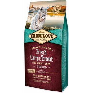 Krmivo Carnilove Cat Fresh Sterilized Carp & Trout 6kg