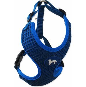Postroj Active Dog Mellow L tmavě modrý 2x45-65cm