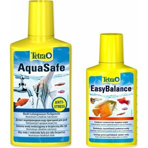 Přípravek Tetra Aqua Safe 250ml+Tetra Easy Balance 100ml zdarma