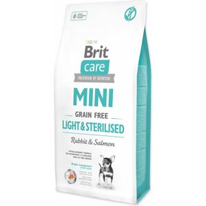 Krmivo Brit Care Mini Grain Free Light & Sterilisod 7kg