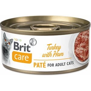 Konzerva Brit Care Cat krůta s rýží, paté 70g