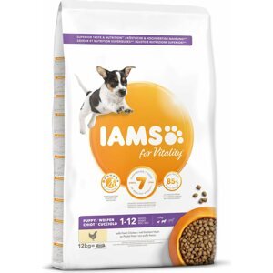 IAMS Dog Puppy Small & Medium Chicken 12kg