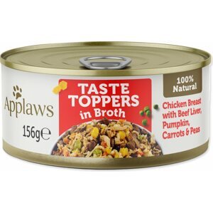 Konzerva Applaws Dog kuře, hovězí a pečeně se zeleninou 156g
