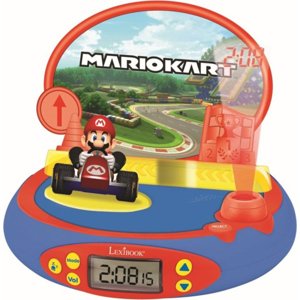 3D budík s projektorom Mario Kart