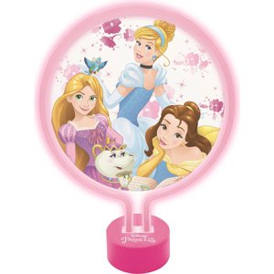Neónové dekoratívne svetlo Disney Princezné