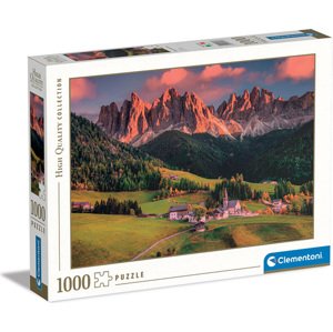 Clementoni - Puzzle 1000 Kouzelné Dolomity