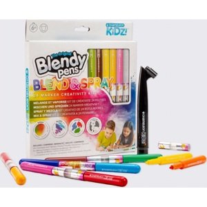 KREATIVNÍ SVĚT Blendy pens Blend Spray Fixy 24 barev kreativní set