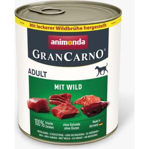 Konzerva Animonda Gran Carno Adult se zvěřinou 400g