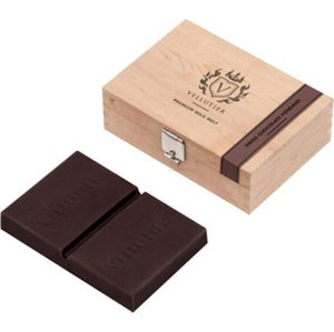 Vellutier Swiss Chocolate Fondant, Vonný vosk v dřevěné krabičce 50g