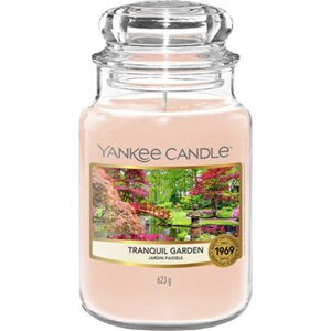 Yankee Candle Tichá zahrada Svíčka ve skleněné dóze 623 g