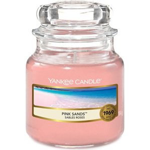Yankee Candle, Růžové písky, Svíčka ve skleněné dóze 104 g