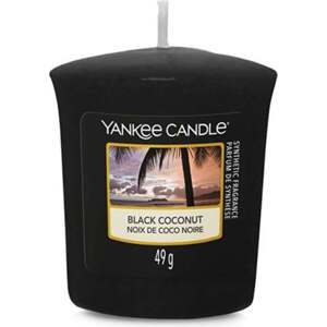 Yankee Candle, Černý kokos, Svíčka 49 g