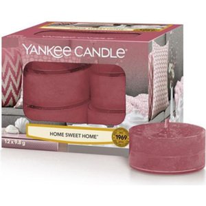Yankee Candle, Ó sladký domov, Svíčky čajové, 12 ks